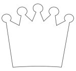 princess crown invitation template