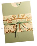 pocket wedding invitation