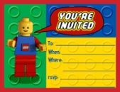 lego birthday invitations