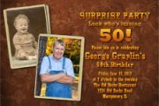 50th birthday invitation