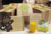 Monkey Baby Shower Invitations