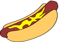 hotdog clip art