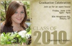 custom graduation invitation