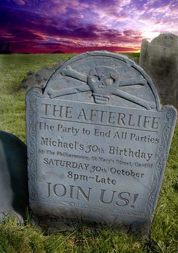 Craft Ideas Halloween on Make 30th Birthday Invitations   Make Your Own Invitation