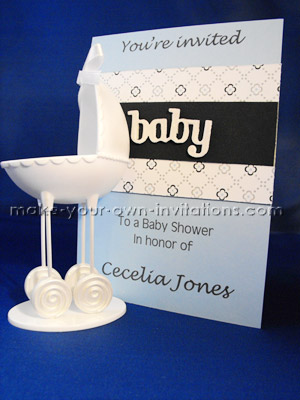 blue baby boy invites