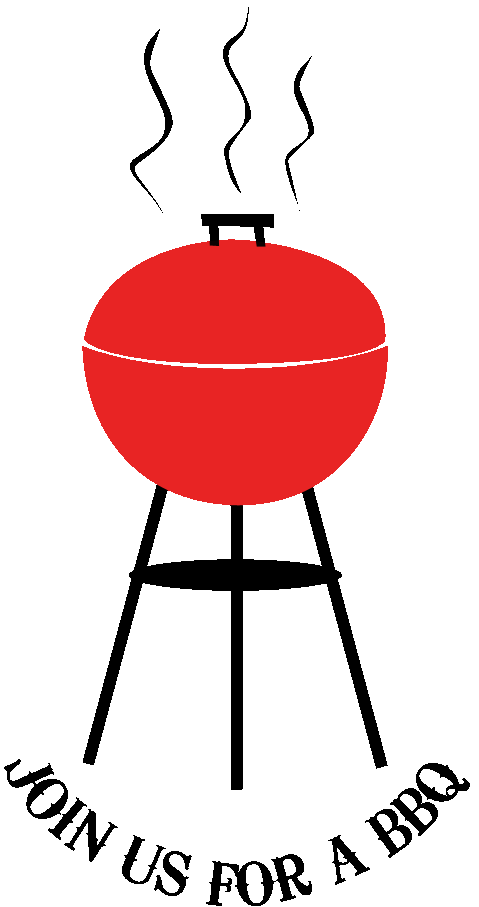 join us for a barbecue clip art image