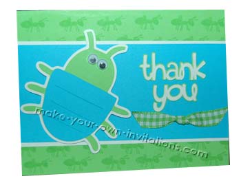 Birthday Thank You Card