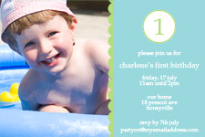 Pink One First Birthday Invitation