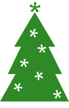 Christmas tree clipart image