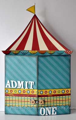 circus party invitations