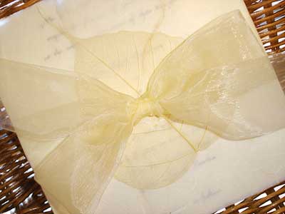 delicate fall invitations