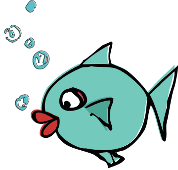 fish invitation clip art