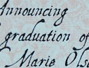 highschool graduation invitation