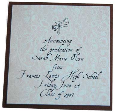    Baby Announcements on Create High School Graduation Invitations Www Make Your Own