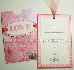 making bridal invitations