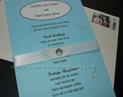 Design   Bridesmaid Dress on Retro Wedding Invitations   Make Your Own Cheap Invites