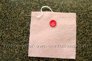 sew on a button or two to the pocket