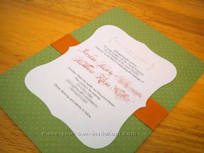 Simple Wedding Invitations