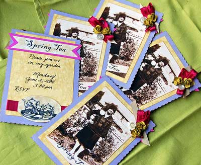     on Homemade Tea Party Invitations  Coffee And Cake Invites