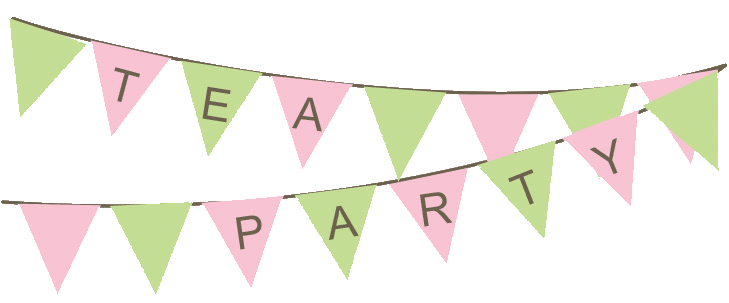 clip art borders tea party - photo #13