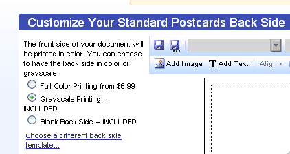 vistaprint postcards