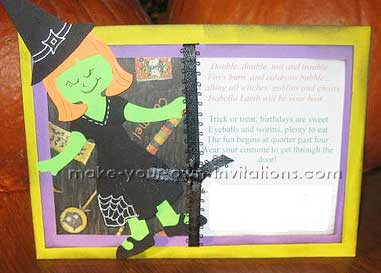 Witch Invitations