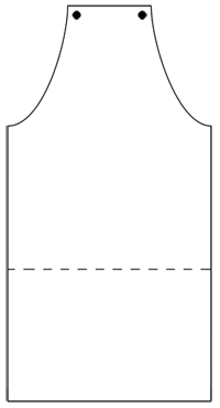 apron invitation template