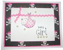 baby girl shower invitation