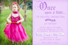 printable princess birthday invitations
