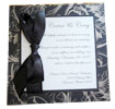 black wedding invitations