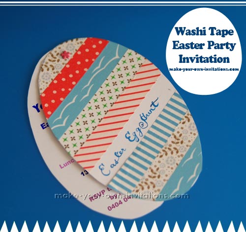 Easter party invitations