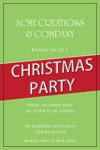 holiday party invitation