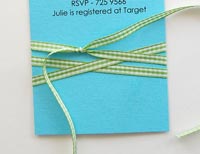 create invitations with ribbon 3