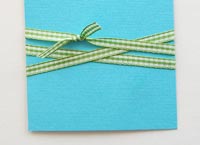 create invitations with ribbon 4