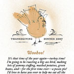 Thanksgiving Dinner Invitations