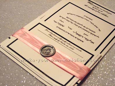 Wedding Invitation Examples of Wax Seals